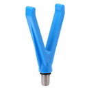 Fishing Rod Holder V Shaped Pole Rest Head Bracket Fishing Tackle (Blue) A