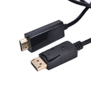 Displayport Dp To Hdmi Male To Male Display Port Cable Cord Adapter Converter OZ