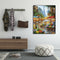 Painting By Numbers Kit DIY Street Tower Canvas Oil Picture Wall Artwork