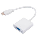 VGA Male To HDMI Output 1080P HD+ Audio TV AV HDTV Video Cable Converter A IOS