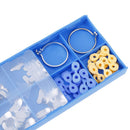 1Set Dental Orthodontic Sectional Contoured Matrice Matrix Ring Dental WedgeTool