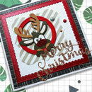 Christmas Deer Metal Cutting Die Paper Card Album Embossing Scrapbook Stencil