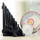5pcs 8 Inch Exhibition Show Shelf Display Easels Plate Stand Pedestal