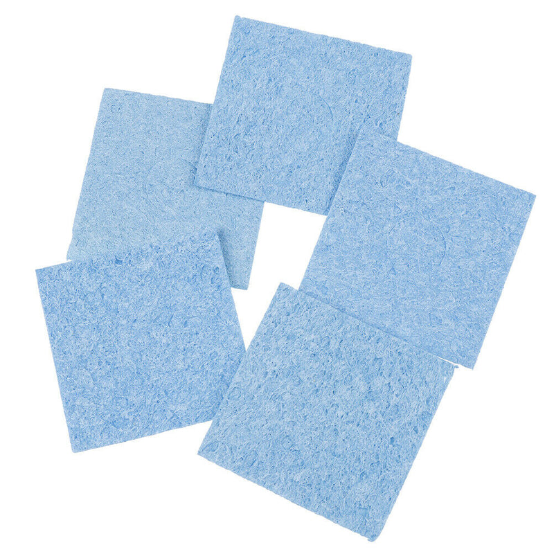 Hand Tool 5pcs 6cm*6cm Soldering Iron Solder Tip Welding Cleaning Sponge Pads