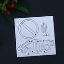 Mark Group Joint DIY Metal Stencil Scrapbook Embroidery Craft Cutting Die