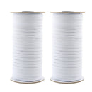 2x DIY Elastic Band Bungee 98Yd Braided Skinny Dress Flat Sewing Trim Rope