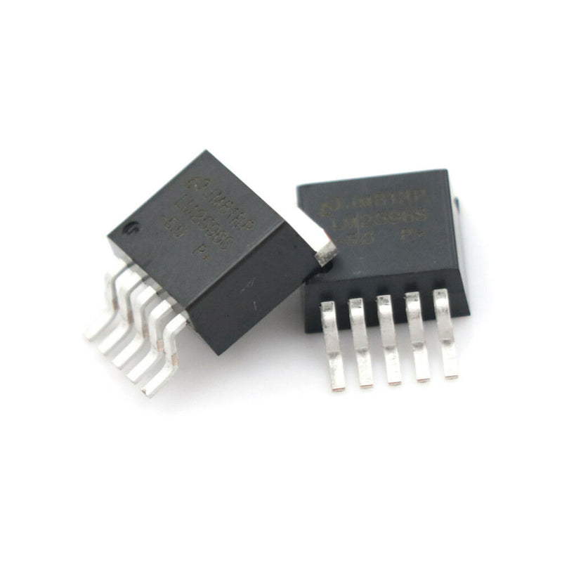 10pcs LM2596S-5.0 LM2596 Voltage Regulator IC SMD TO-263-5 5V 3A E&F T 9H FT