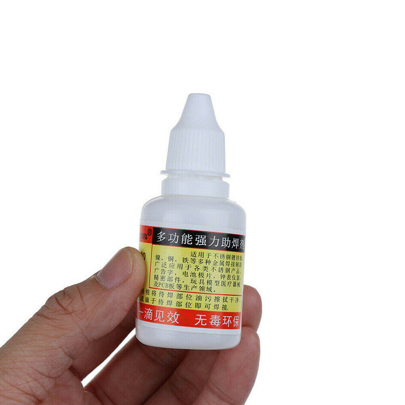 20ml Stainless Steel Flux Soldering Paste Stainless Steel Liquid Solder Tool x1