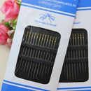 24 Pcs Household Hand Sewing Needles Kit For Canvas Leather Carpet Repair Tool