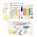 Double-head Knitting Needle Tool Aluminum Crochet Hook Needlework Craft Set