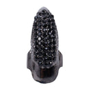 10Pcs/Set Diy Jewelry Punk Style Paved Paw Bend Fingertip Finger Claw Ring