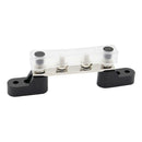 4x6mm 1/4in Studs Single Buss Bar Electrical Terminal Board 100A with Cover A