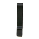 Metal Stainless Steel Money Clip Holder Folder Collar Clip (Black)