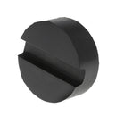 Rubber Slotted Floor Black Jack Pad Frame Rail Adapter For Pinch Weld Side Pad