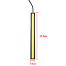 12V COB Lights LED Strip Daytime Running DRL Car Fog Day Driving Lamp 17cm
