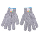 1 Pair Anti Cut Resistant Level 5 Work Gloves Safety Hand Protection M Size
