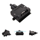 7 PIN ROUND FLAT FEMALE RECTANGLE CARAVAN TRAILER PART BOAT
