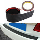 Car Rear Bumper Sill Protector Plate Rubber Cover Guard Pad Moulding Trim 9 X9H5
