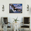 5D DIY Full Drill Diamond Painting Eagle Wings Cross Stitch Kit (30x40cm)