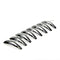 100 Pcs Girls Kids Hair Snap Clips Black Metal BB Hairclip Accessories 5cm S Nw