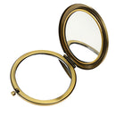 Magnifying Travel Makeup Compact Mirror Handheld Mini Pocket Size Folding