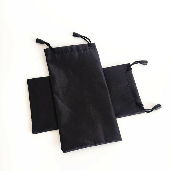 18*9cm Sunglasses Bag Pouch Soft Cloth Cleaning Optical Glasses Case