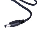 AC to DC Power Adapter 12V 2A Dual Cable Converter Universal 5.5x2.1-2.5mm