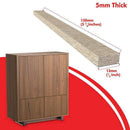 124 pcs-60 Self Stick Furniture Felt Pads For Hardwood Floors&64 Noise Damp E6V8