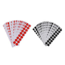 900pcs Self Adhesive Target Paster, Shooting Splatter Stickers Patches Red