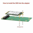 7+17 Pin mSATA Adapter Card For 2012 MacBook Pro MC976 R7M1 Color A1398-Gre D6Y6