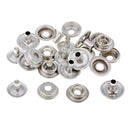 6Pcs Heavy Duty Snap Fastener 15mm Press Stud Buttons Leather Punch Tool Kit