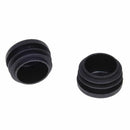 Plastic Tubing Tube Insert Caps Covers 30mm Dia 10 PCS Black M7U8