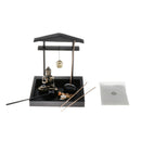 Garden Buddhist Accessories With Statue Rock Incense Burner Sand Kits