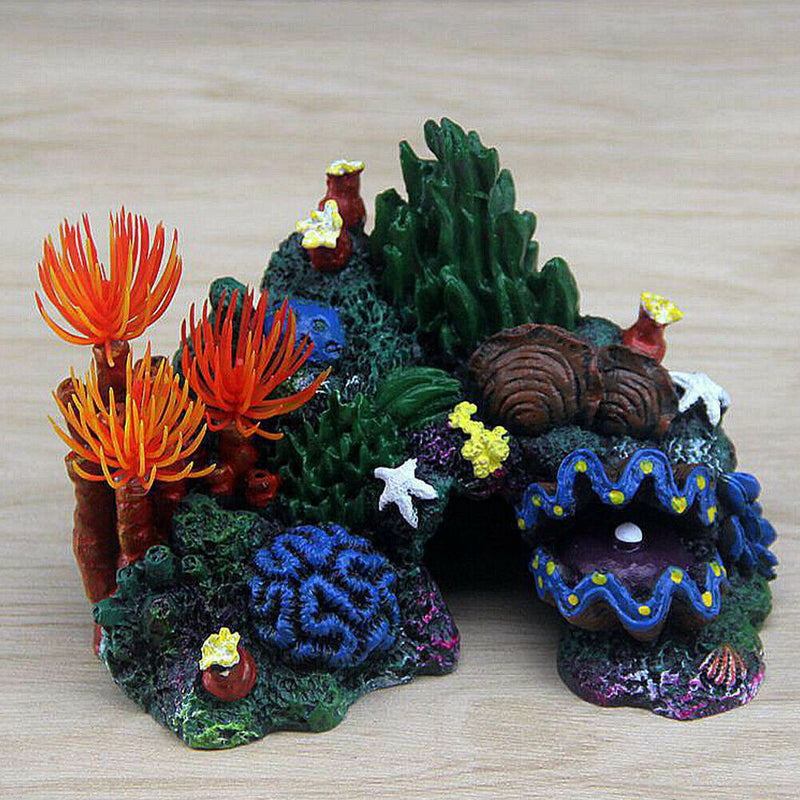 Fish Tank Artificial Coral Accessories Simulation Landscape Aquarium Decoration