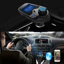 Bluetooth FM Transmitter Radio Adapter Car Kit With 5V 2.1A USB Car Player