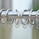 40 Pack Curtain Rings, 38mm Internal Diameter iron Curtains Rings Hanging R R3N8
