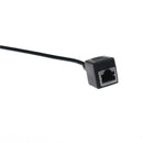 3.5mm 1/8" Male Jack TRS Audio Cable To RJ45 Socket Ethernet Adapter Wire JR