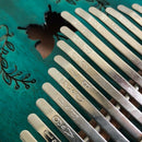 17 Keys Kalimba Pattern Thumb Piano Mahogany Body Musical Instrument 17 Key