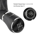 1X(Car 6-Speed Shift Button Dust Cover Shift Lever Kit For Volkswagen Passa