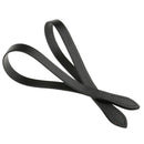 2x PU Leather Handles Handbag Shoulder Bag Accessories Short Strap Black