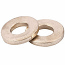 50PCS 12mm OD 6mm ID 2mm Thick Copper Flat Washer Oil Brake Line Seal F2H4
