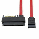 SFF-8482 SAS 29 P to 7 Pin SATA Hard Disk Drive Raid Cable with 15 Pin SATA