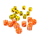 Set/100Pcs 12mm/0.47inch D6 Spot Dice for  DND RPG Games