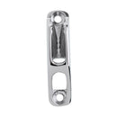 Mini Boat Rope Clam Cleat (2.75 x 0.67 x 0.7") - 316 Marine Stainless Steel