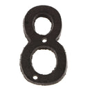 7 &8 Heavy Duty Wrought Iron House Address Number Digits for Door Sign