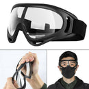Safety Glasses Protective Goggles Anti Scratch Anti Fog Clear Lens Adjustable