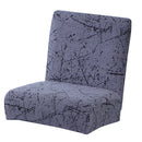 2x Dining Chair Covers Stretch Bar Side Stool Slipcovers for Cafe Salon