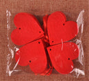 Non-woven Garland Love Heart Curtain Wedding Supplies Wedding Decoration LJ