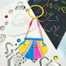 Metal Cutting Dies Stencils for DIY Scrapbooking Photo Album Shell Bag Card