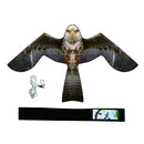 Vivid Nylon Cloth Flying Large Hawk Kite Bird Scarer Kite Garden Scarer